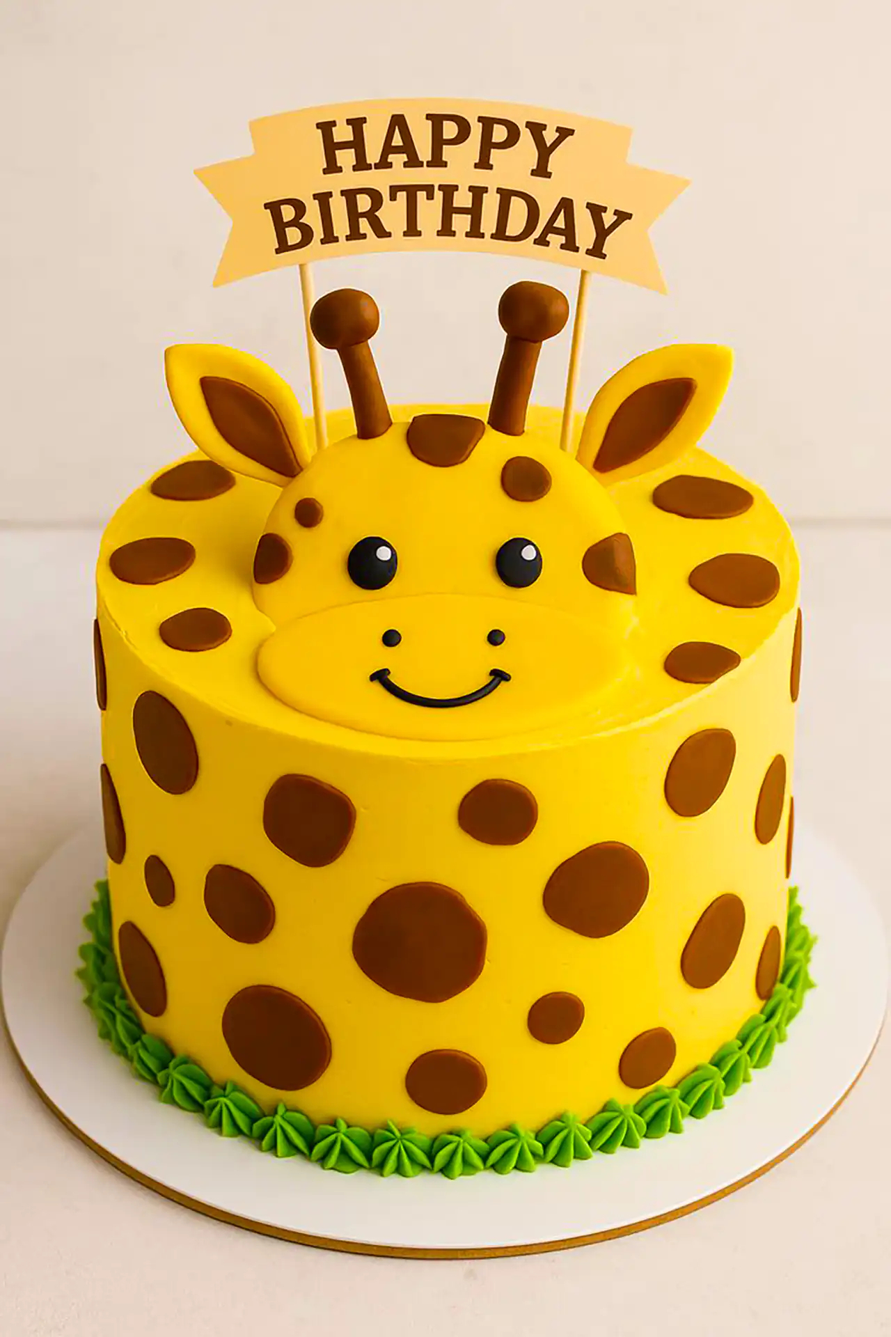 کیک تولد فانتزی حیوانات