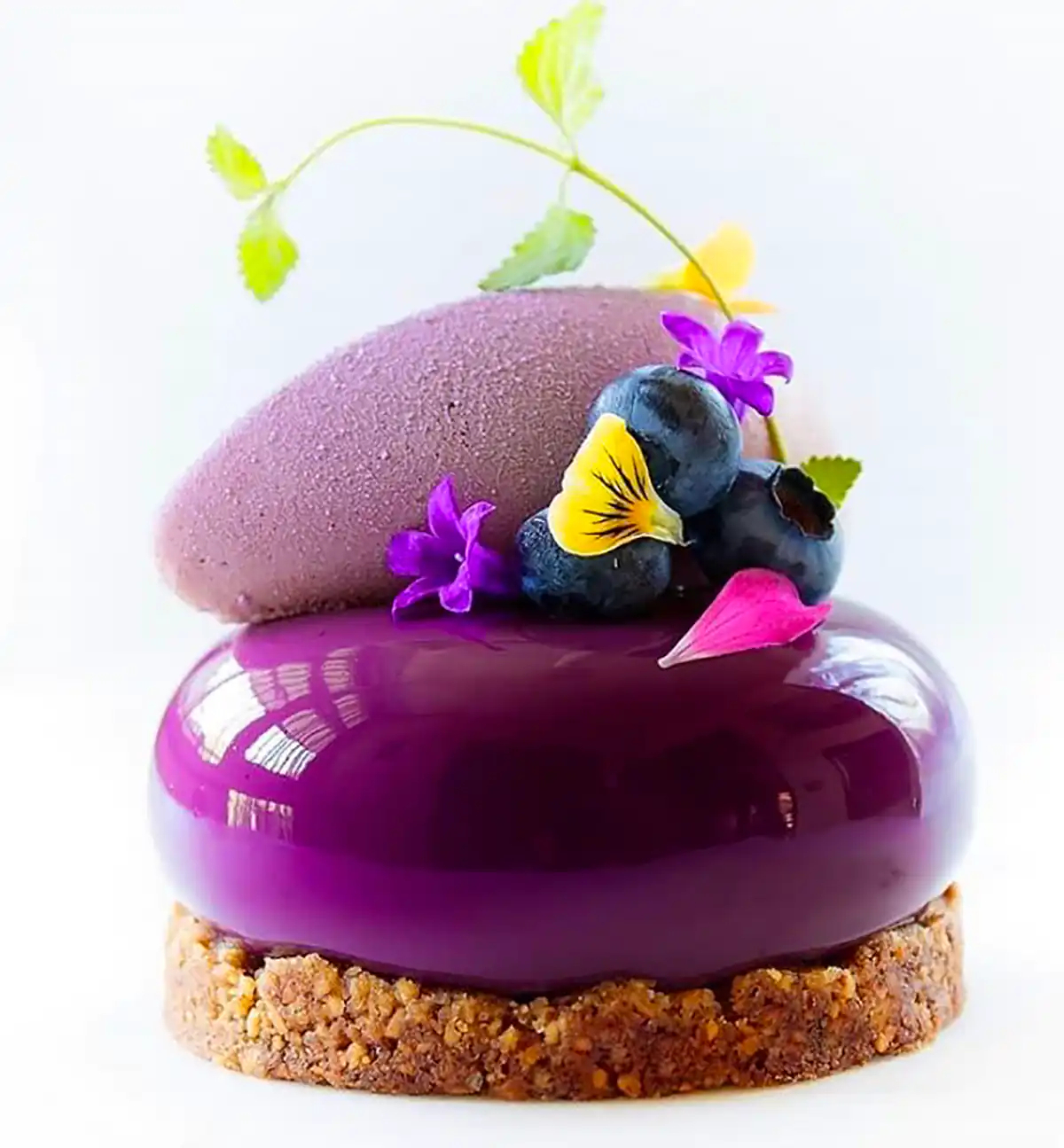 کیک تولد بلوبری