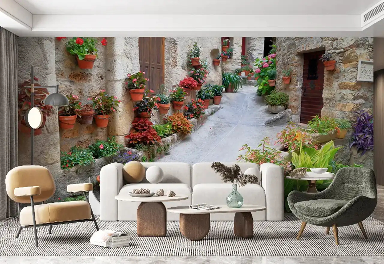 مدل کاغذ دیواری اتاق + زیباترین مدل های کاغذ دیواری اتاق ترند امسال بسیار شیک