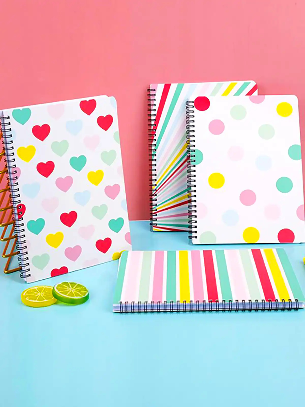 دفترچه یادداشت رنگی دخترانه