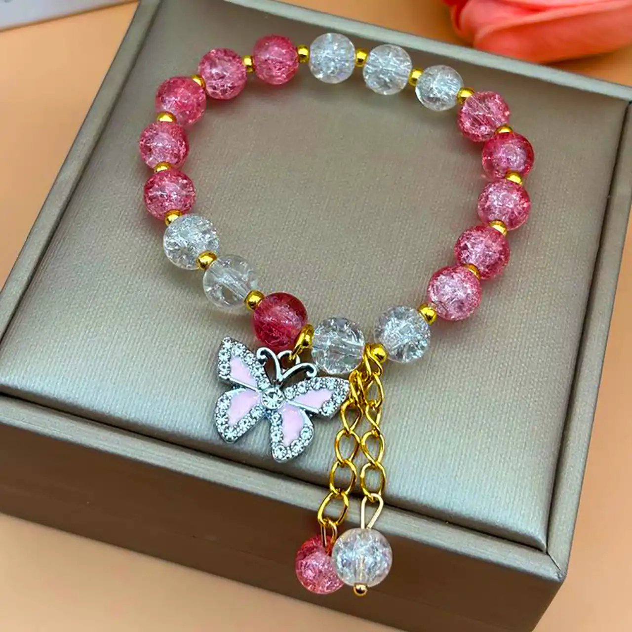 دستبند مهره ای دست ساز