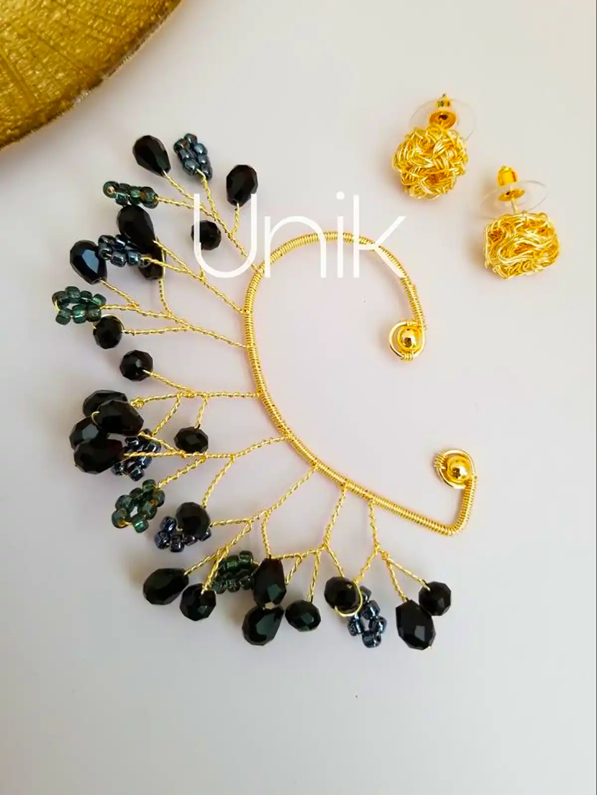 گوشواره ایرکاف نگین دار 
