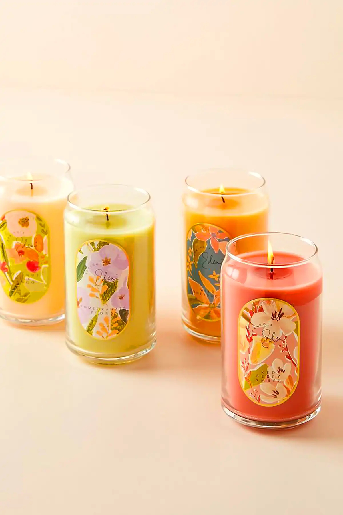 شمع شیشه ای معطر