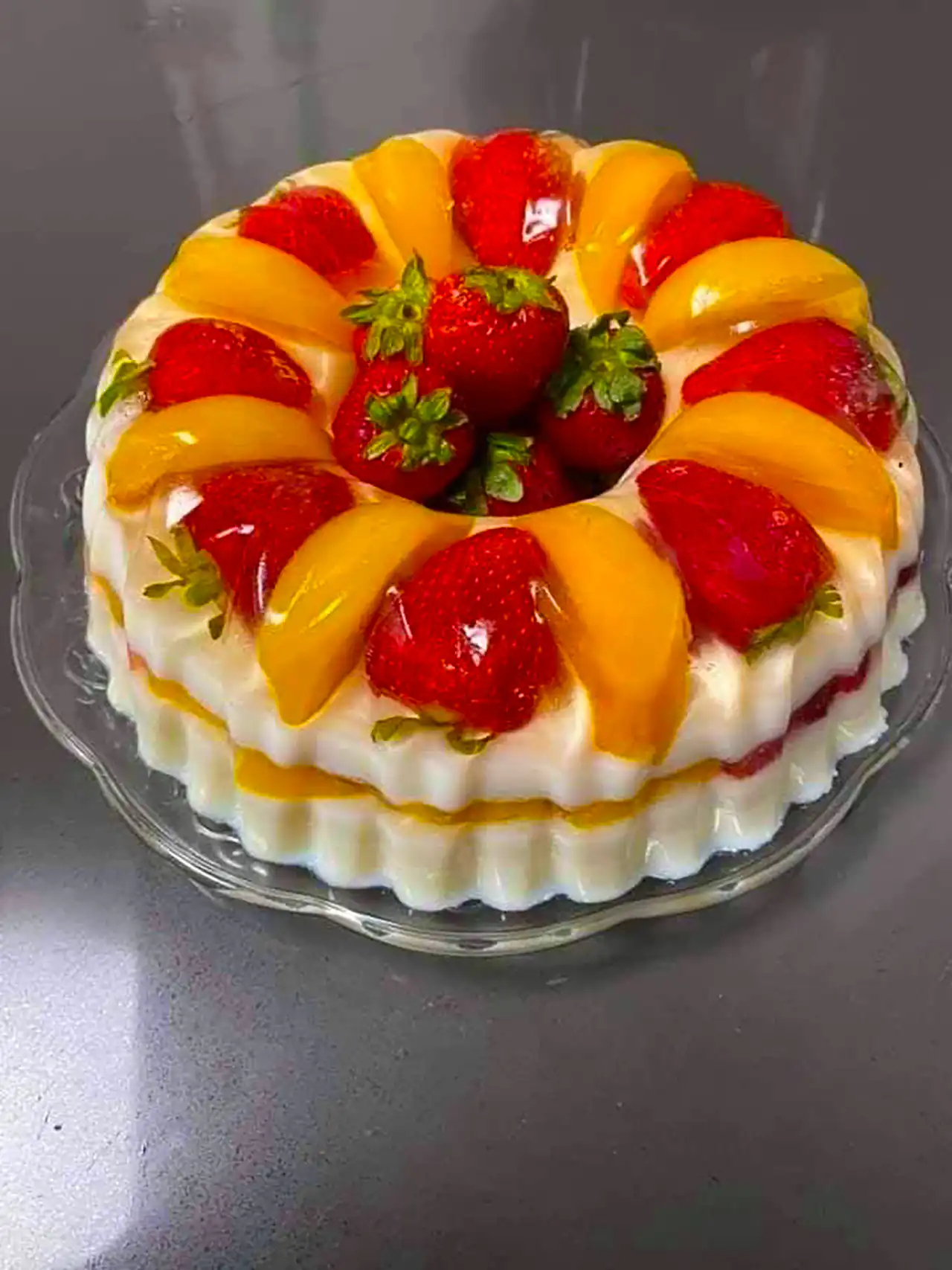 دسر ژله ای پاییزی جذاب