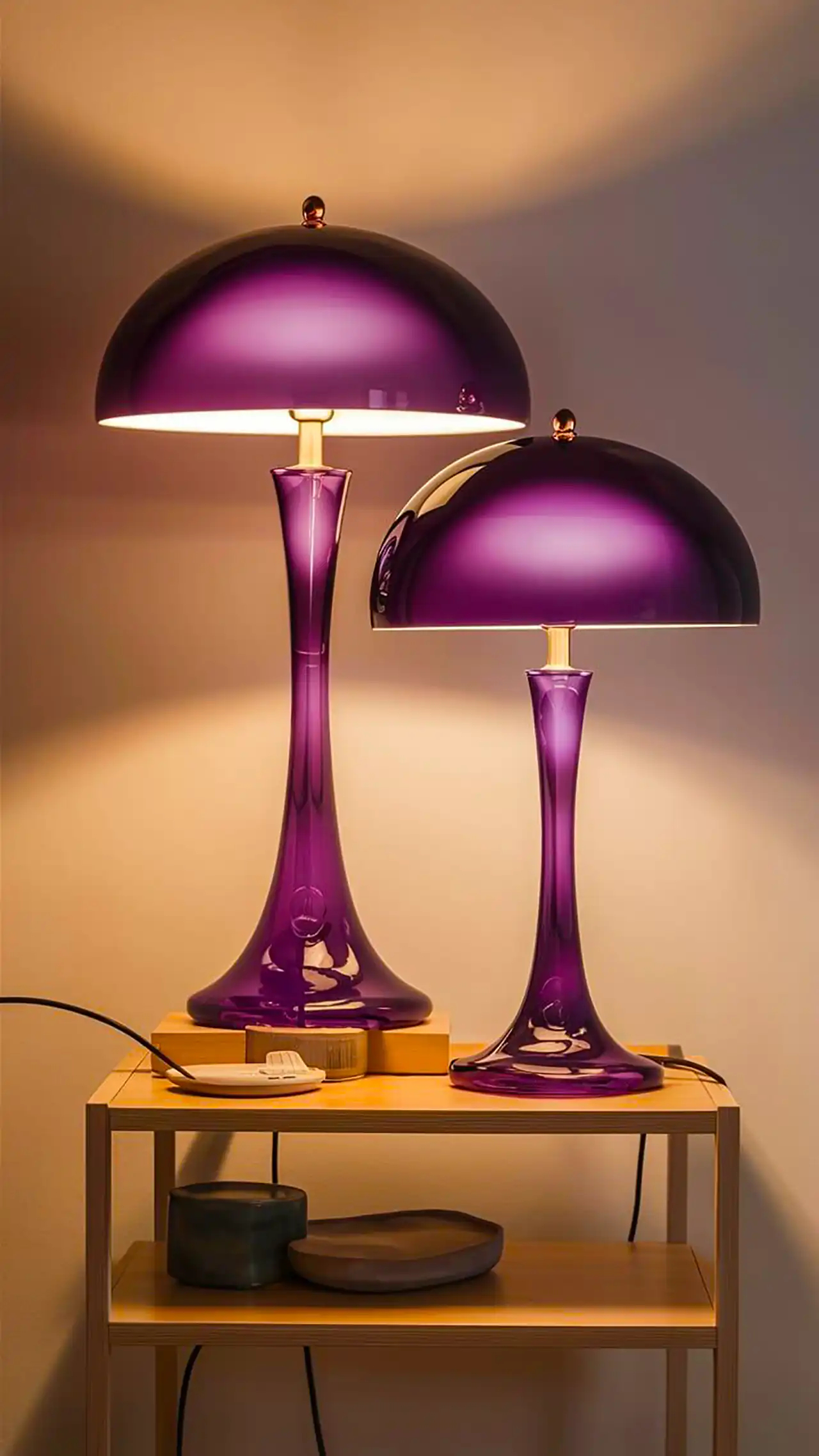 چراغ خواب بنفش شیک