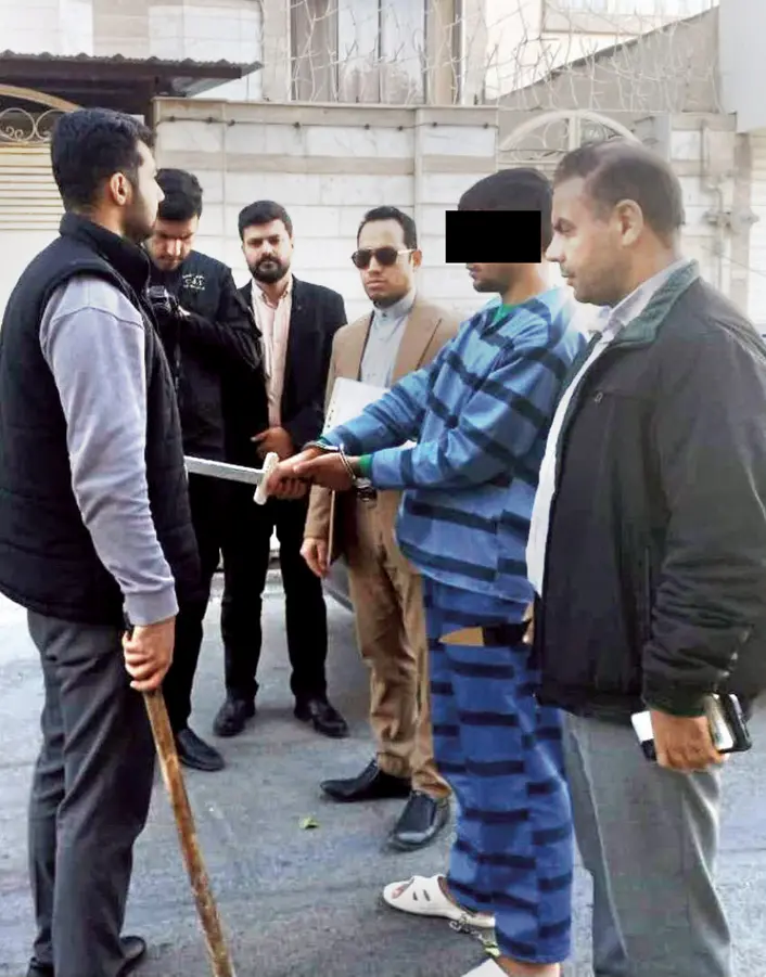 بازسازی صحنه قتل مشهد