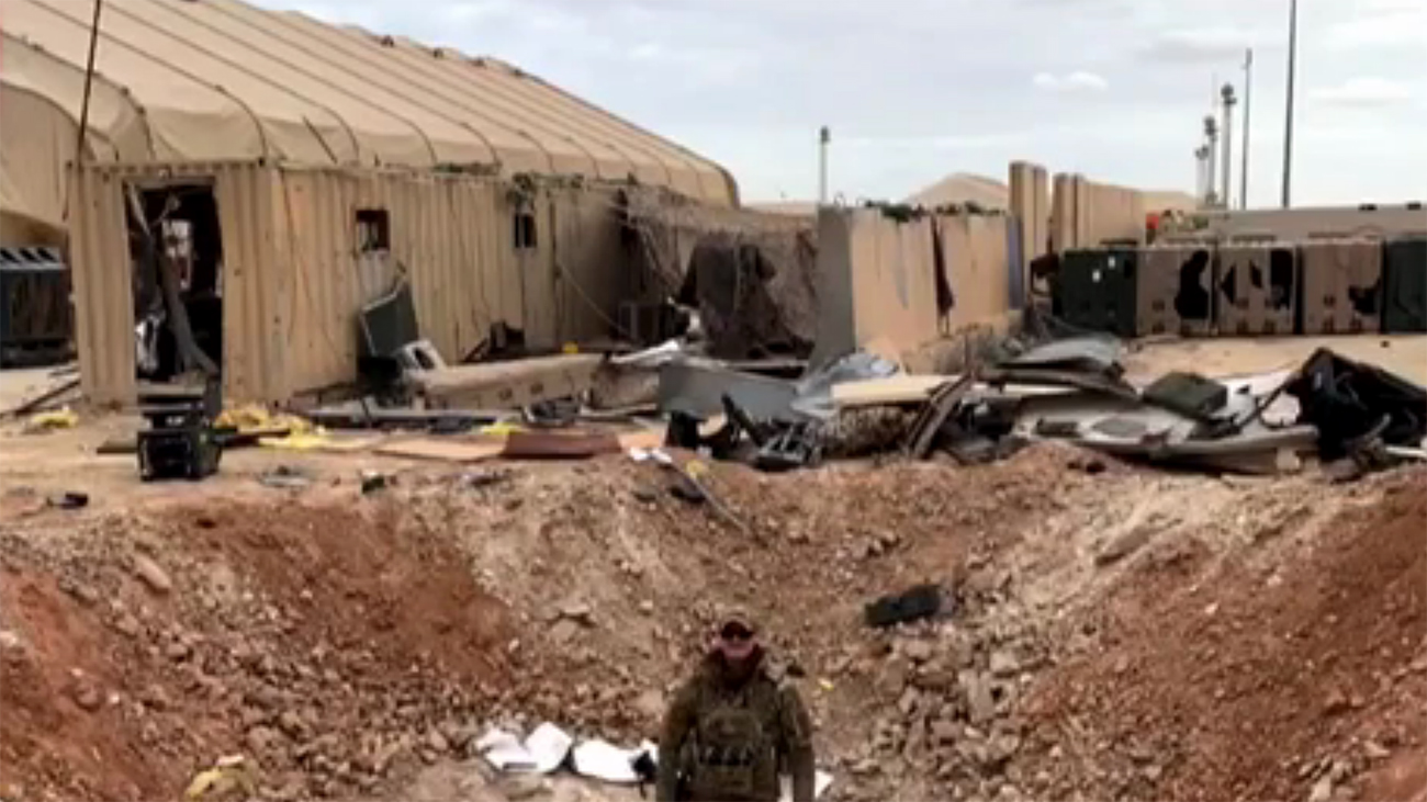 حمله موشکی سپاه به پایگاه آمریکایی عین الاسد در عراق - انتقام سخت