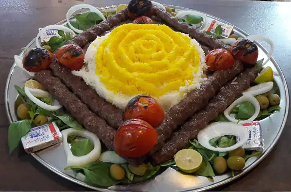 ایده تزیین کباب کوبیده