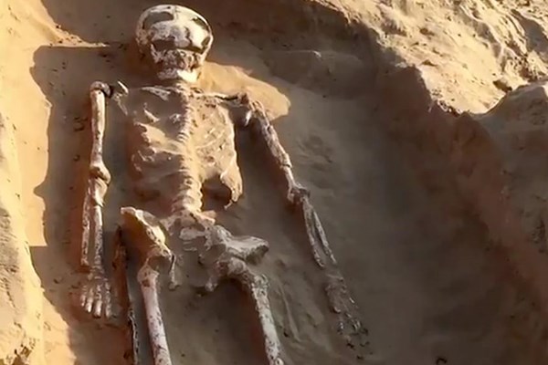 بقایای جنجگو 2 هزارساله در روسیه
