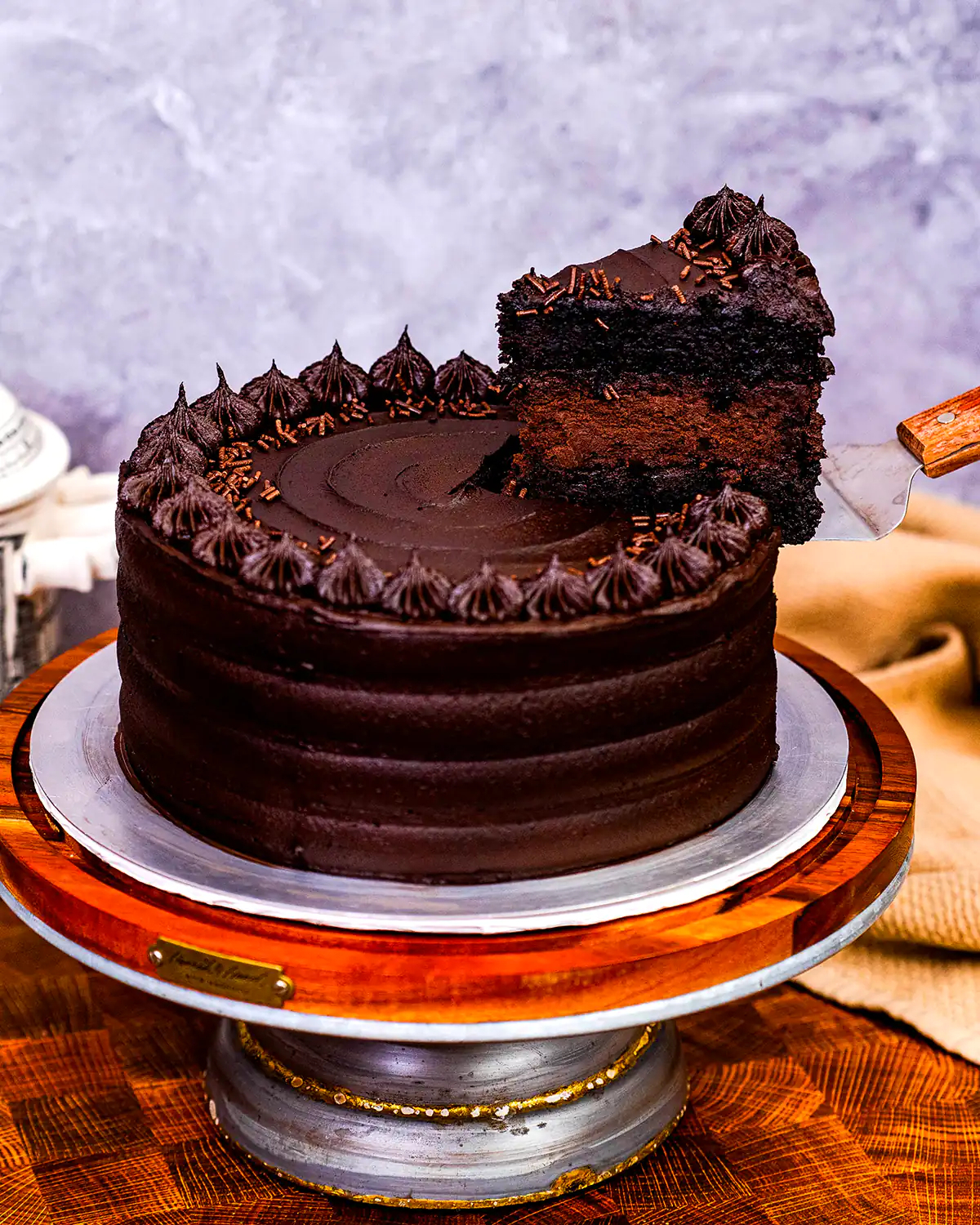 کیک قهوه برای تولد 