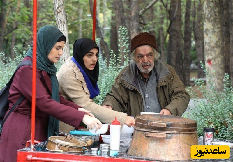 - ماجرای آش فروشی حمید لولایی و بابا پنجعلی سریال پایتخت در پارک لاله تهران