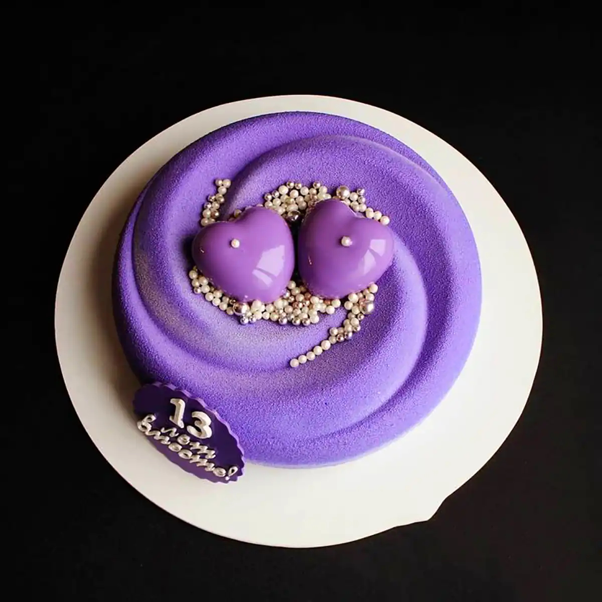 کیک تولد بلوبری