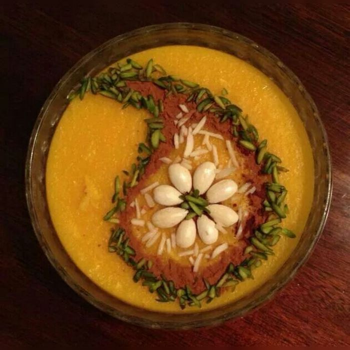 مدل تزیین شله زرد 1401