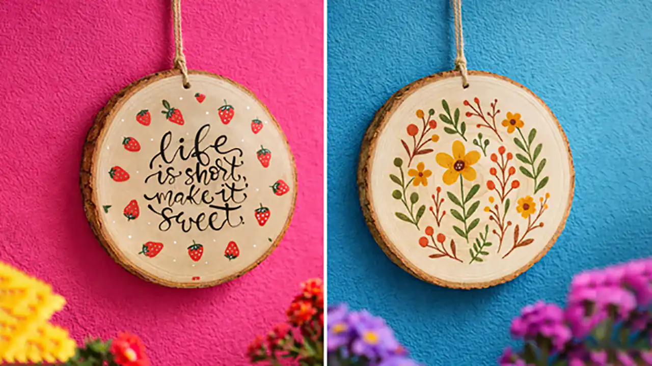 هنر نقاشی روی چوب