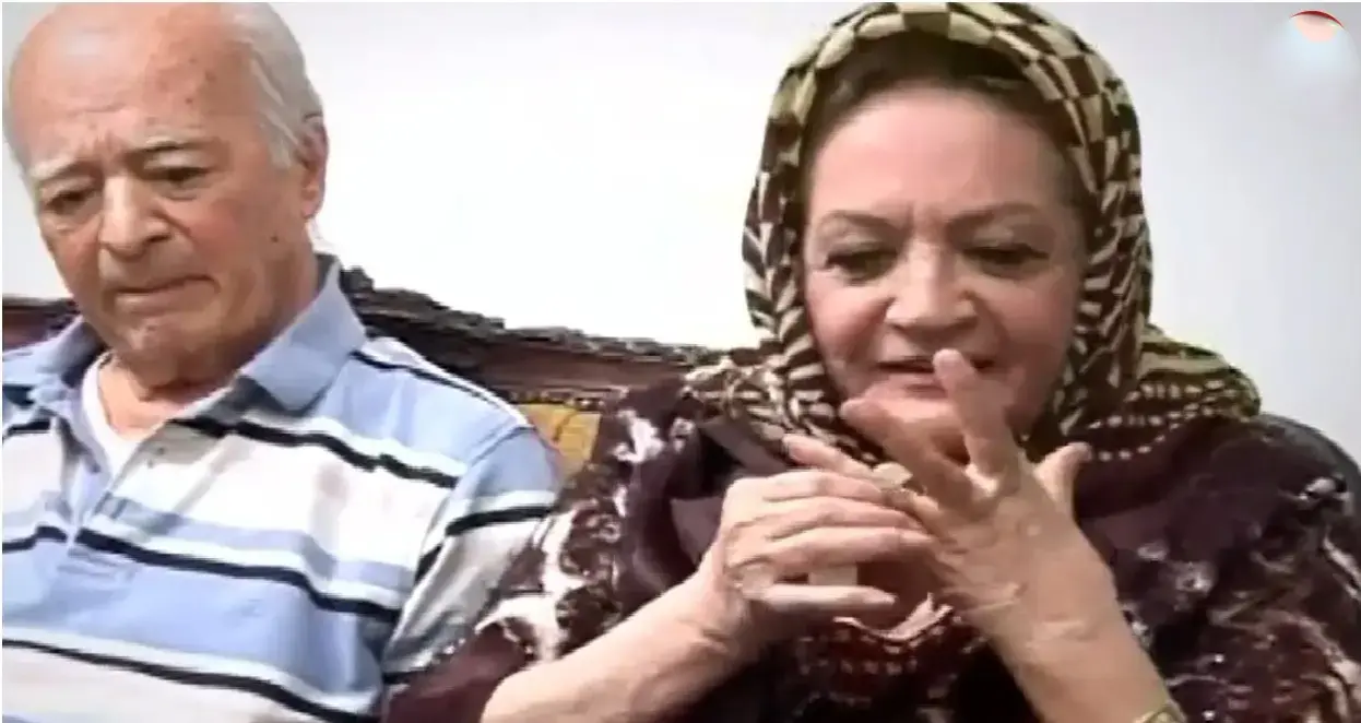 سفر در زمان / عکس شهلا ریاحی در کنار همسرش و دوران پیری؛ دهه 80