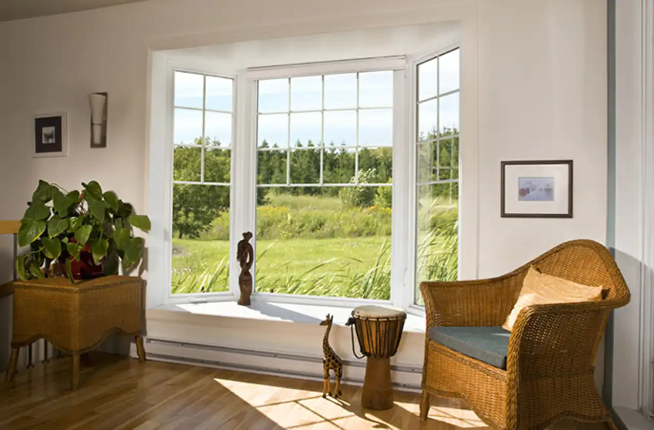 مدل پنجره بزرگ حال + زیباترین مدل های پنجره بزرگ برای حال و پذیرایی خانه