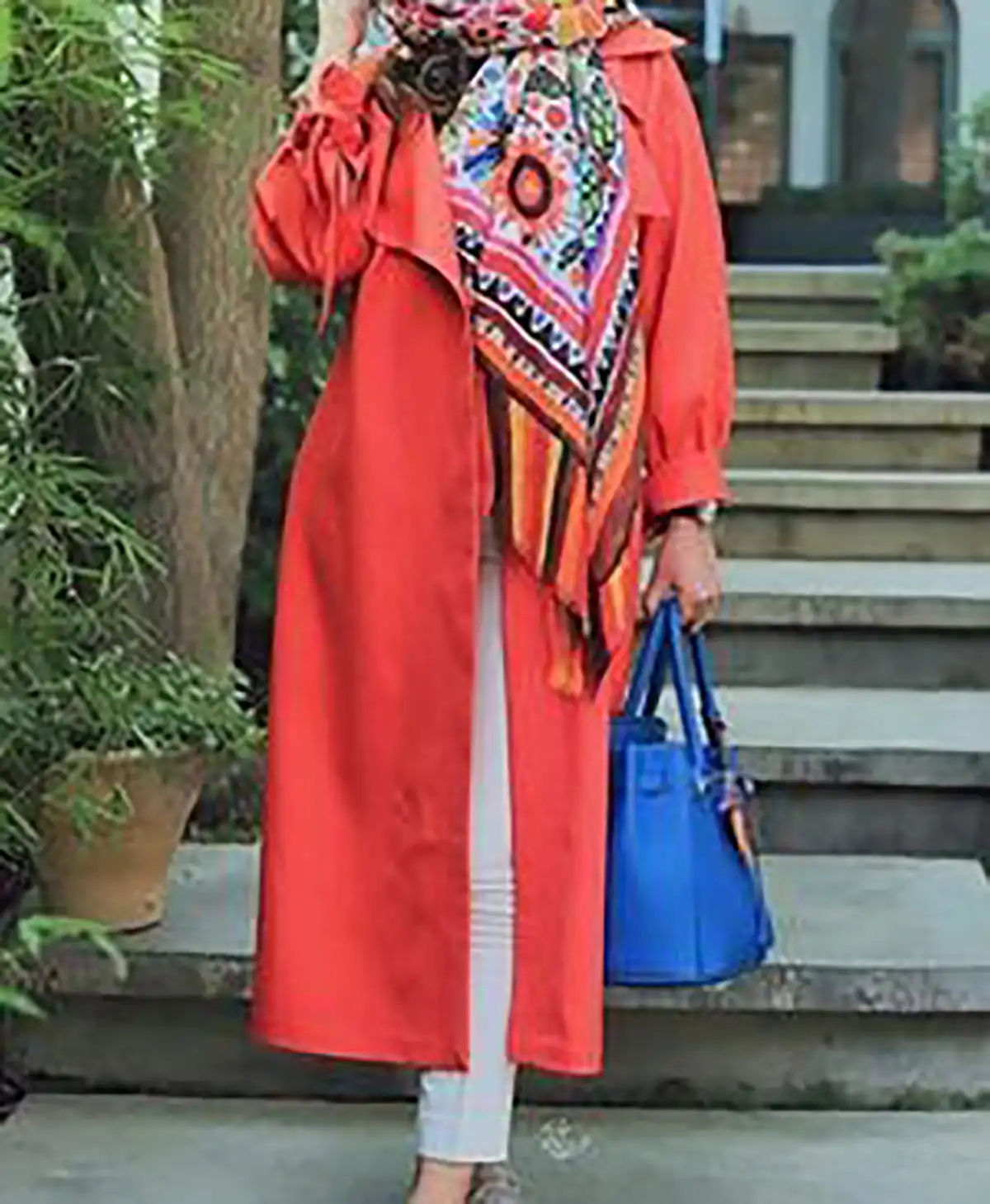 مانتو شاد رنگی و زیبا