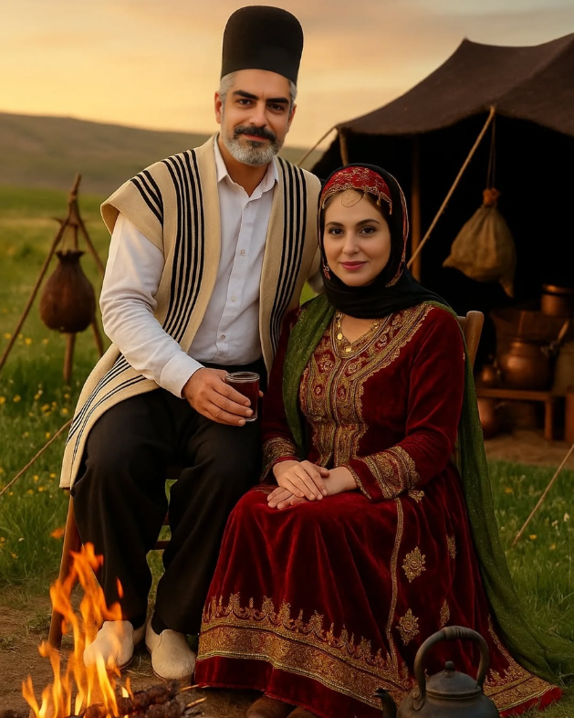 مهدی پاکدل و رعنا آزادی ور