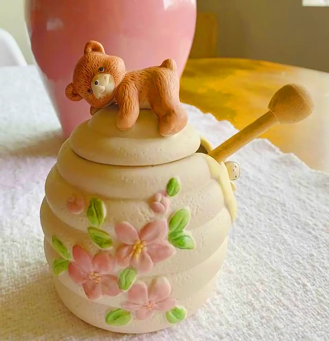 ظرف عسل سرامیکی