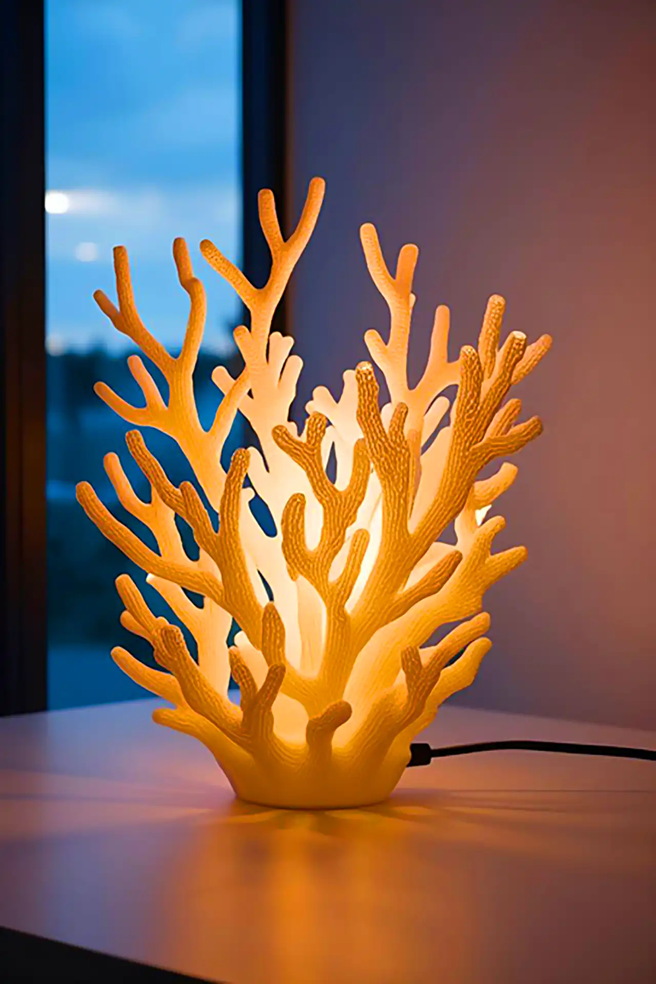 چراغ خواب شیک سه بعدی