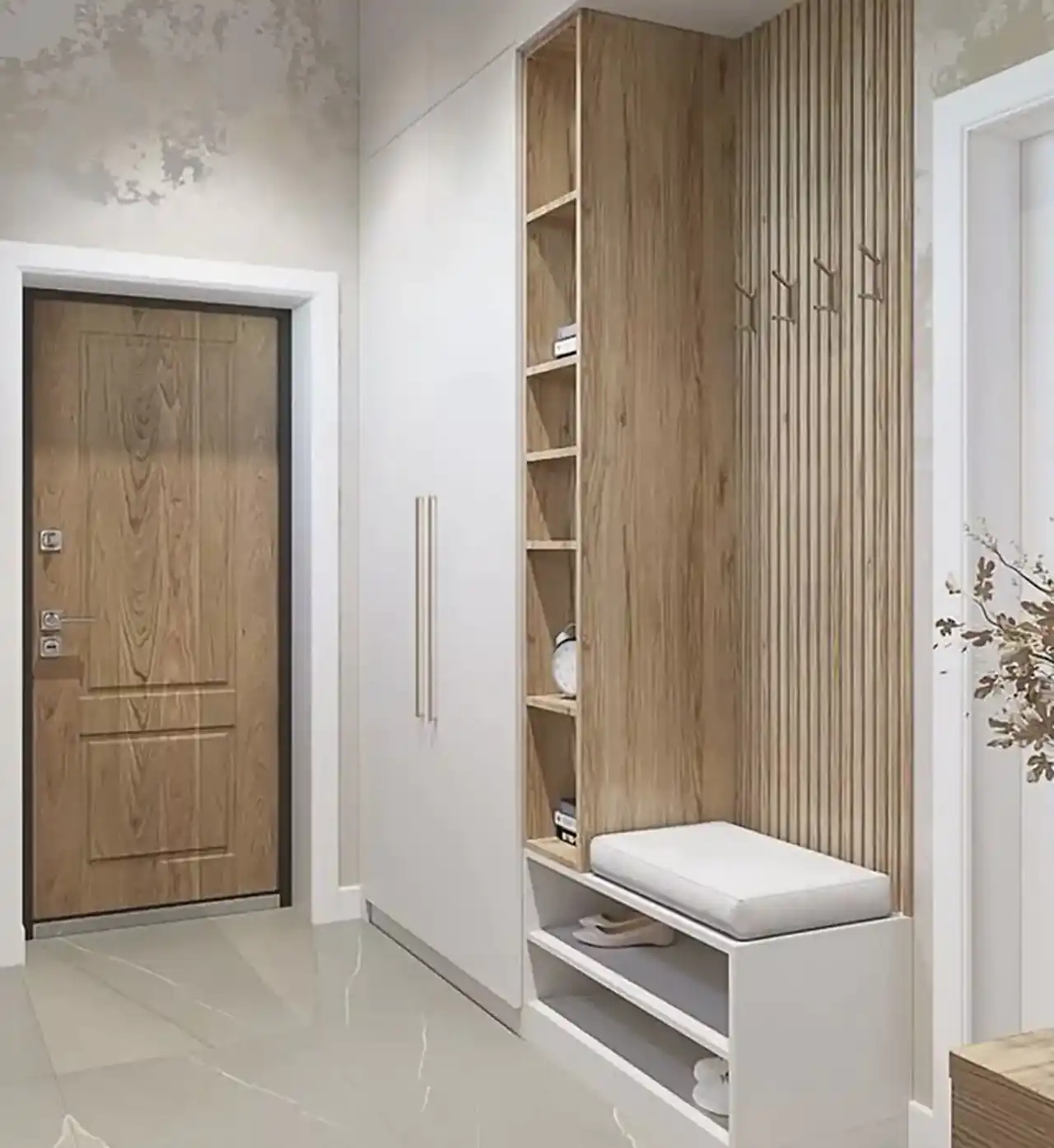 مدل جاکفشی دیواری شیک + زیباترین مدل های جاکفشی دیواری شیک و لاکچری