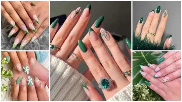 طراحی ناخن‌ برای کریسمس