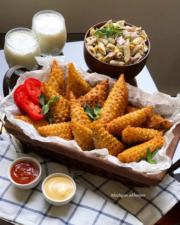 تزیین سمبوسه