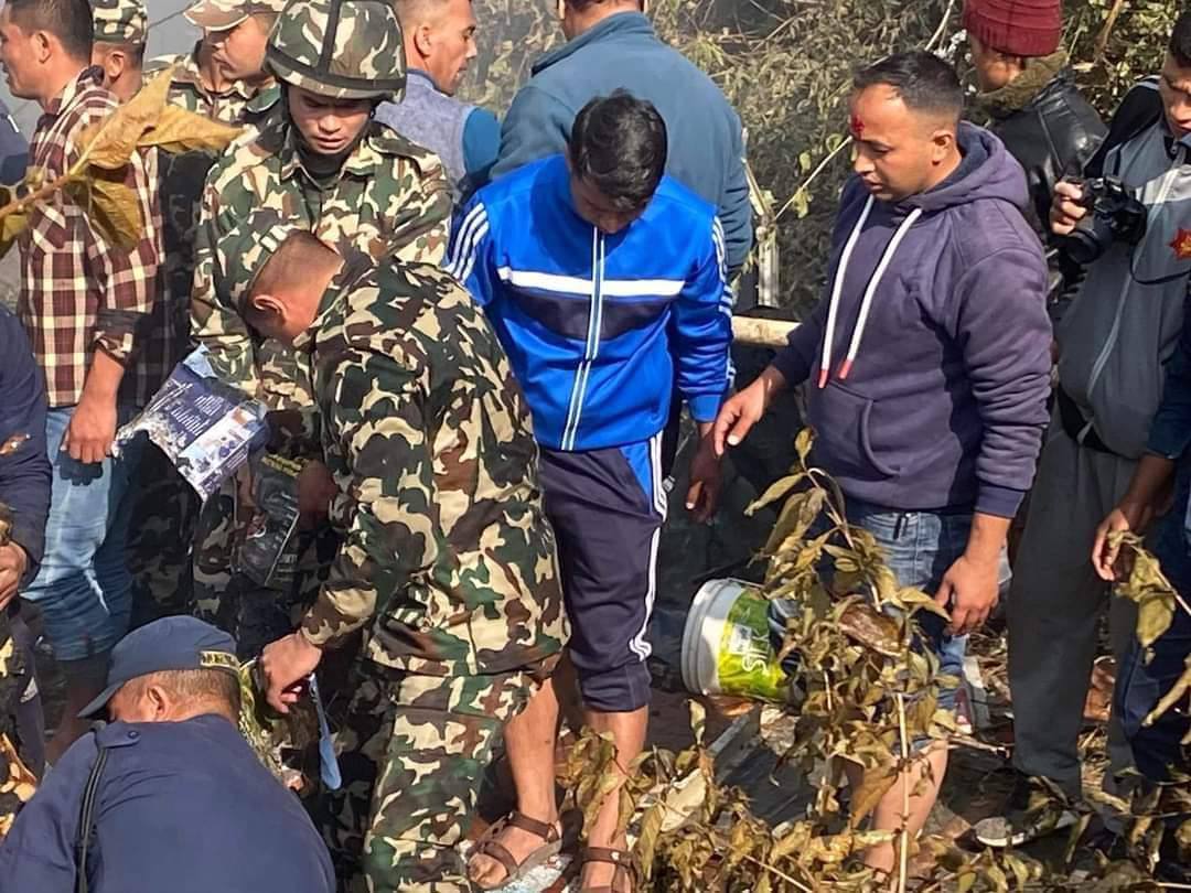 سقوط یک هواپیمای مسافربری در نپال با ۷۲ سرنشین