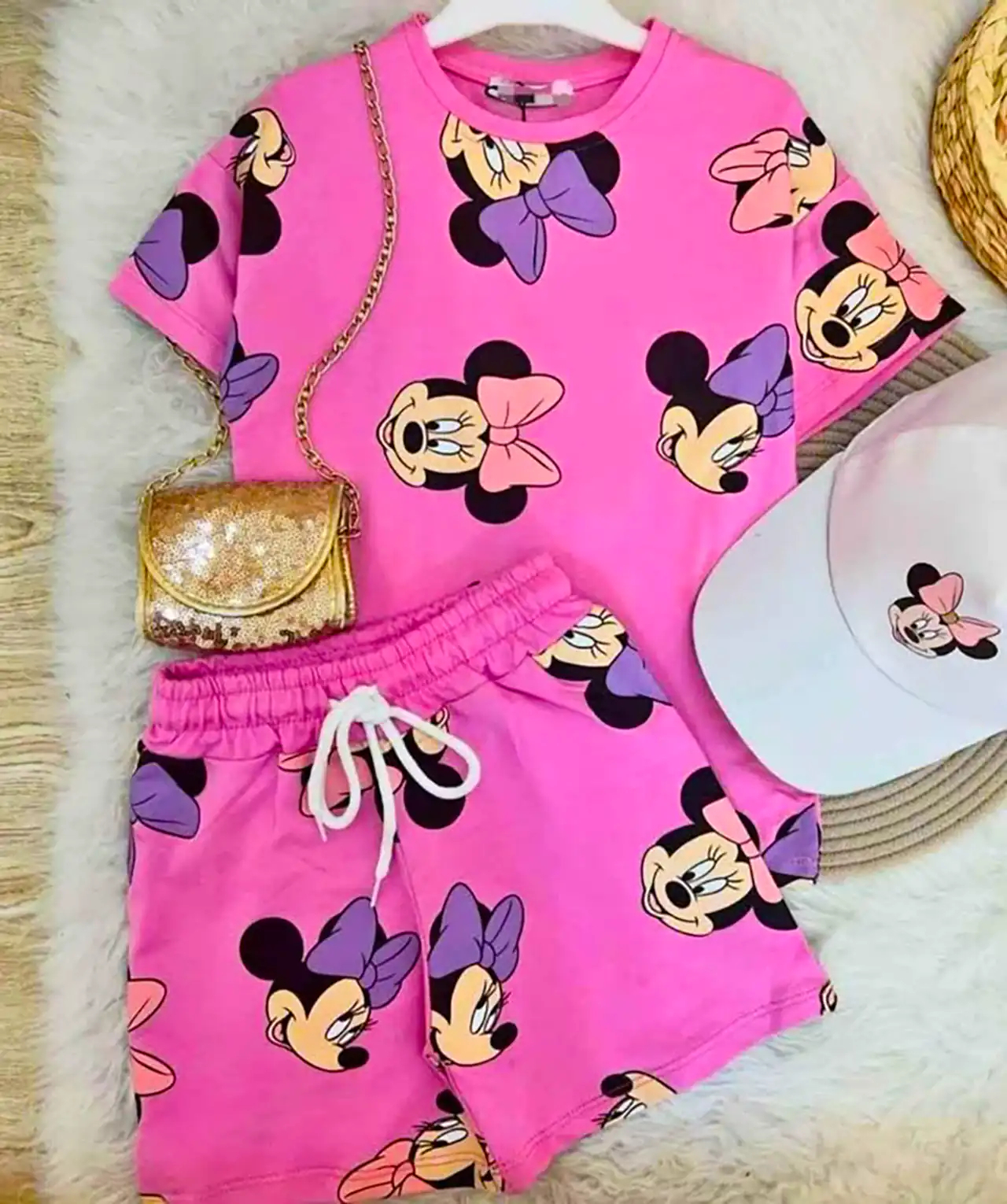 پیراهن شلوار میکی موس