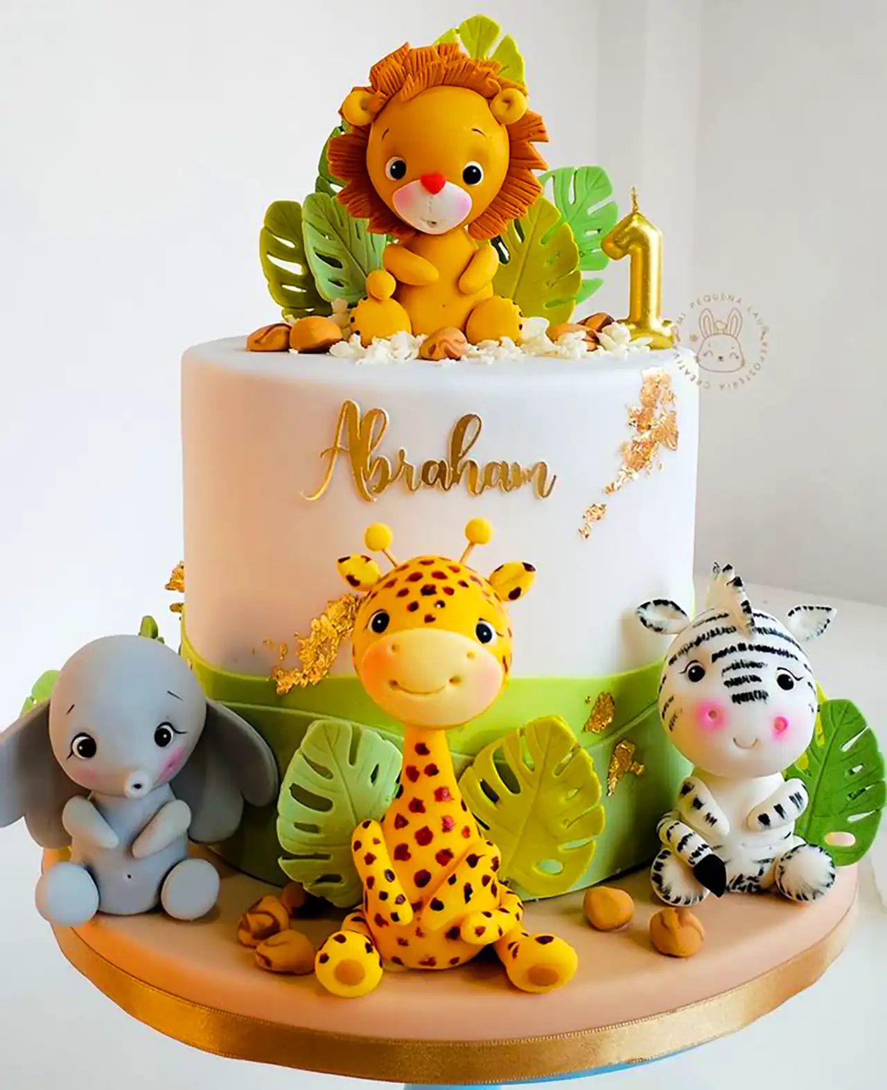 کیک تولد فانتزی حیوانات