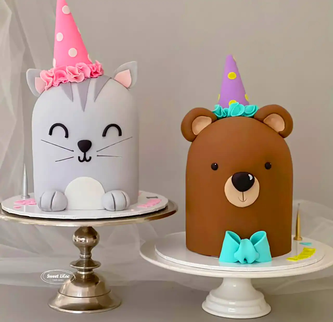 کیک تولد فانتزی حیوانات