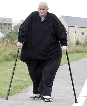 چاق ترین مرد جهان 300 کیلو وزن از دست داد!