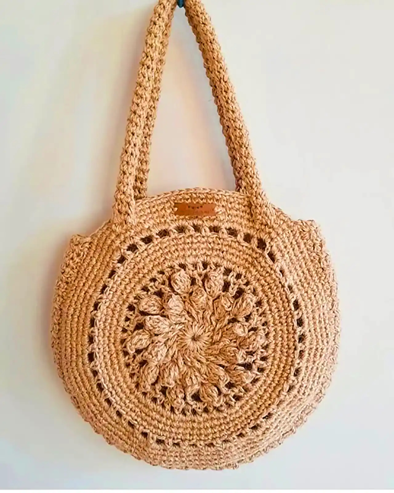 کیف بافتنی شیک نسکافه ای