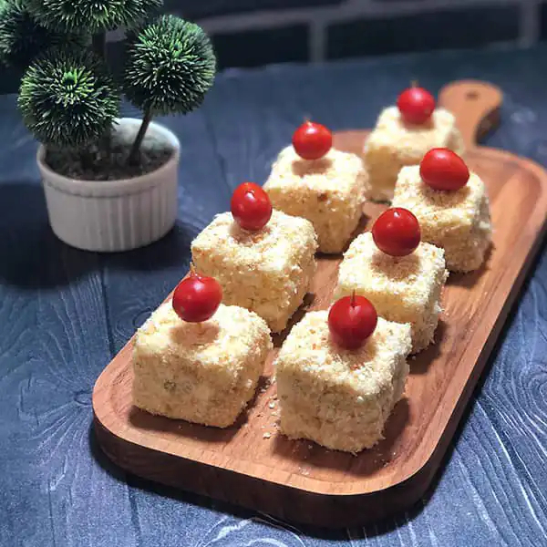 تزیین کیک مرغ تک نفره