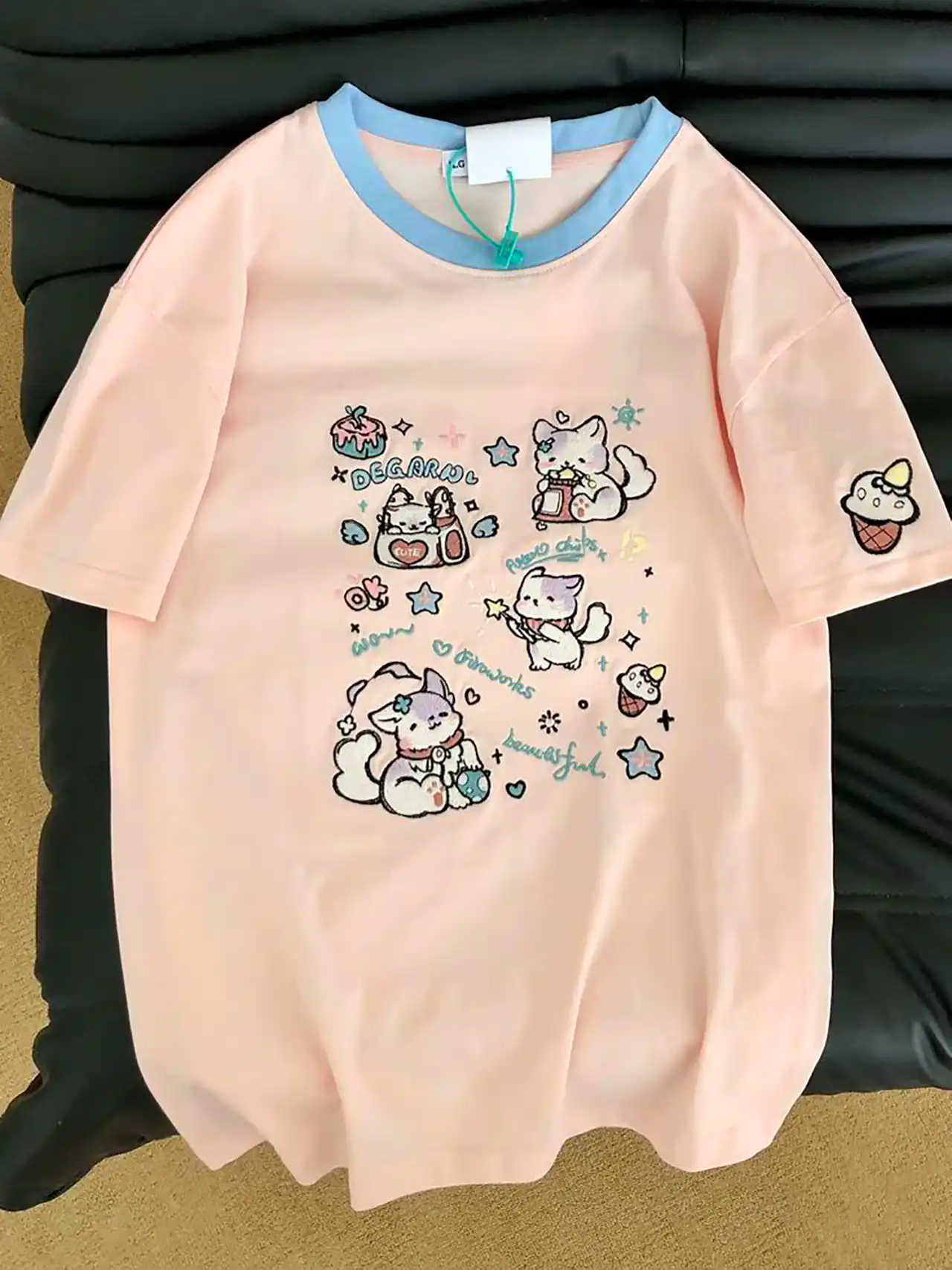 تیشرت لانگ دخترانه