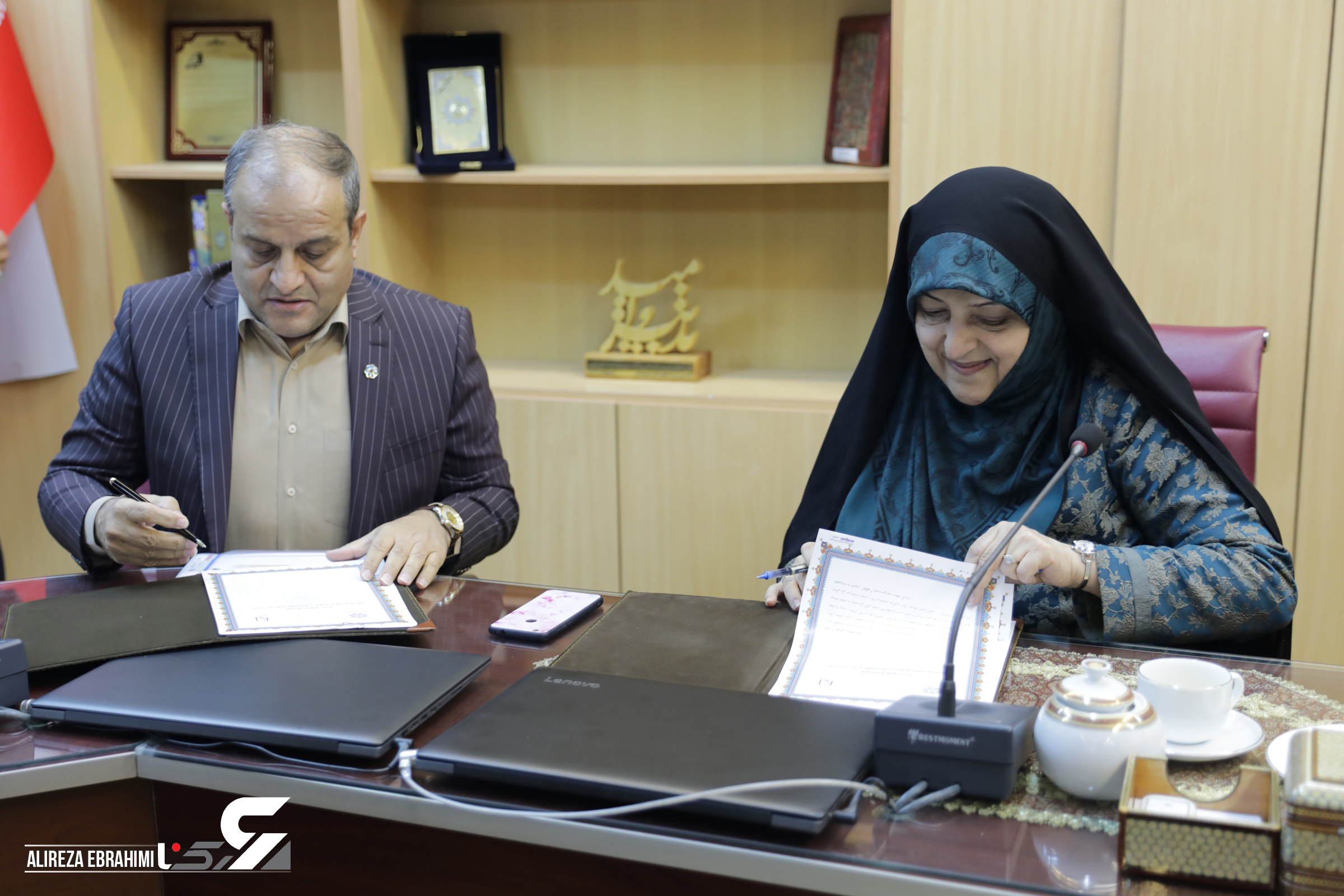 امضای تفاهم نامه معاونت امور زنان و خانواده ریاست جمهوری با بانک توسعه تعاون