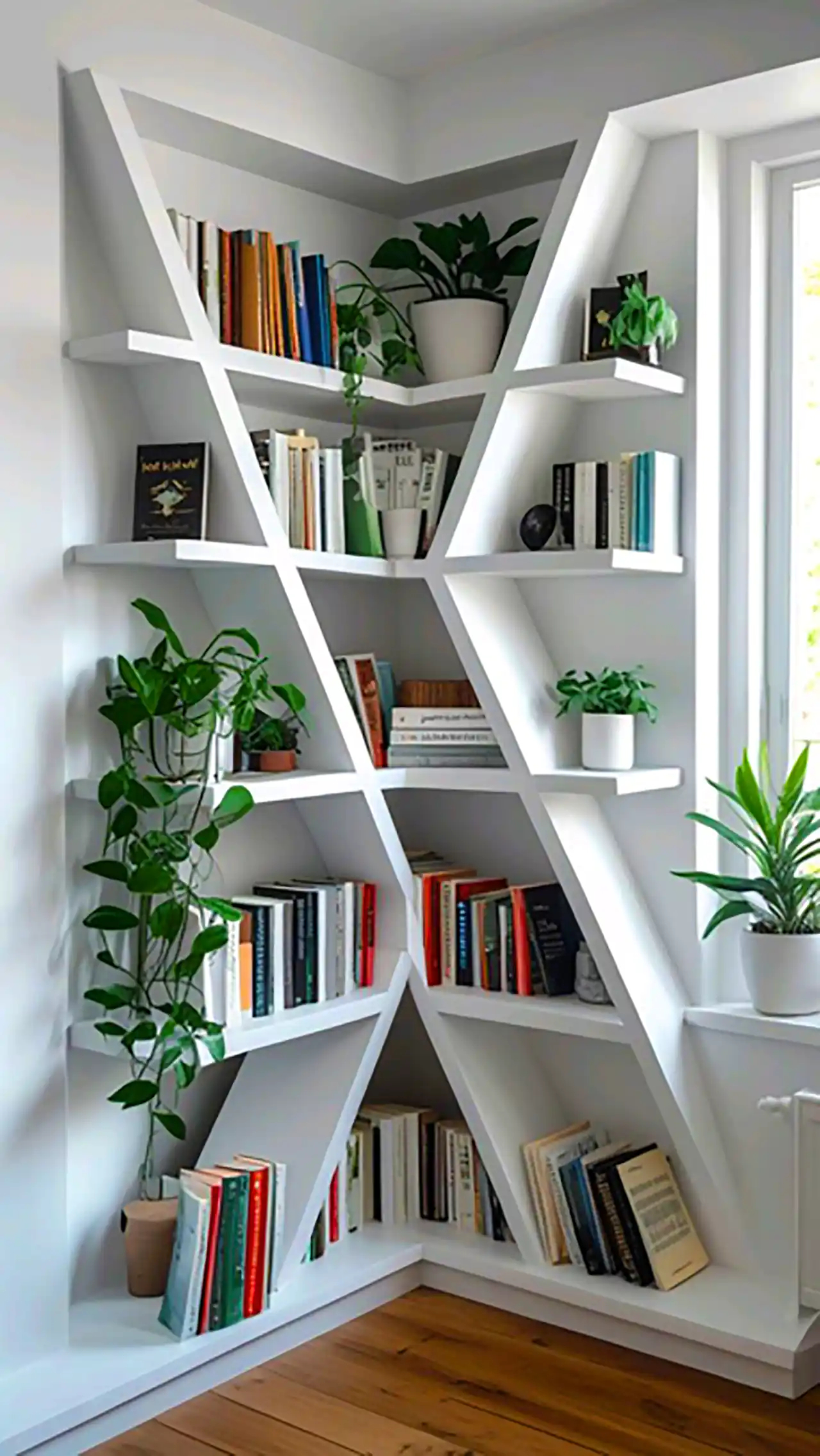 انواع دکور کتابخانه کاربردی