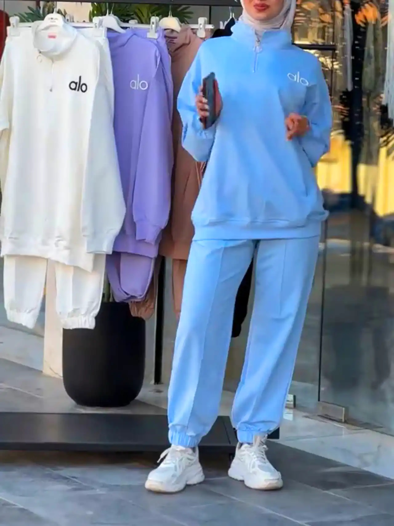 ست هودی شلوار زنانه زیبا