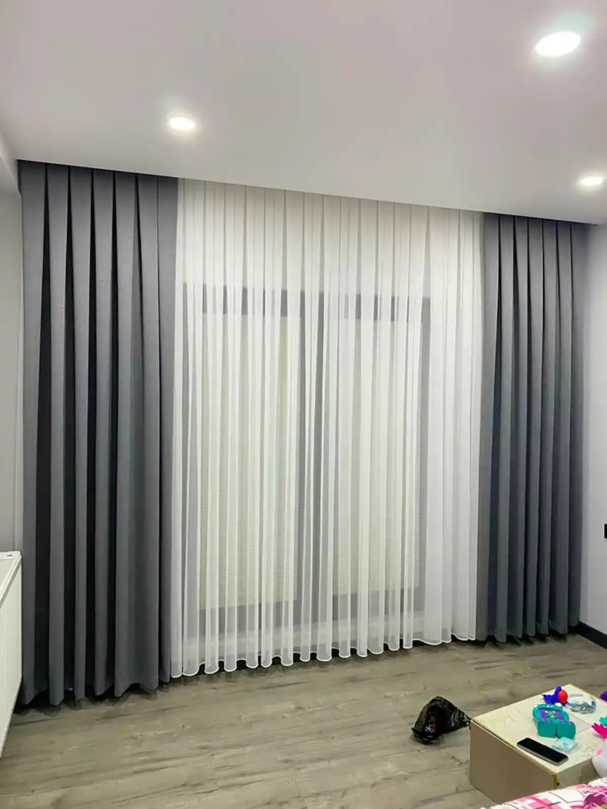 پرده سالنی شیک و لوکس