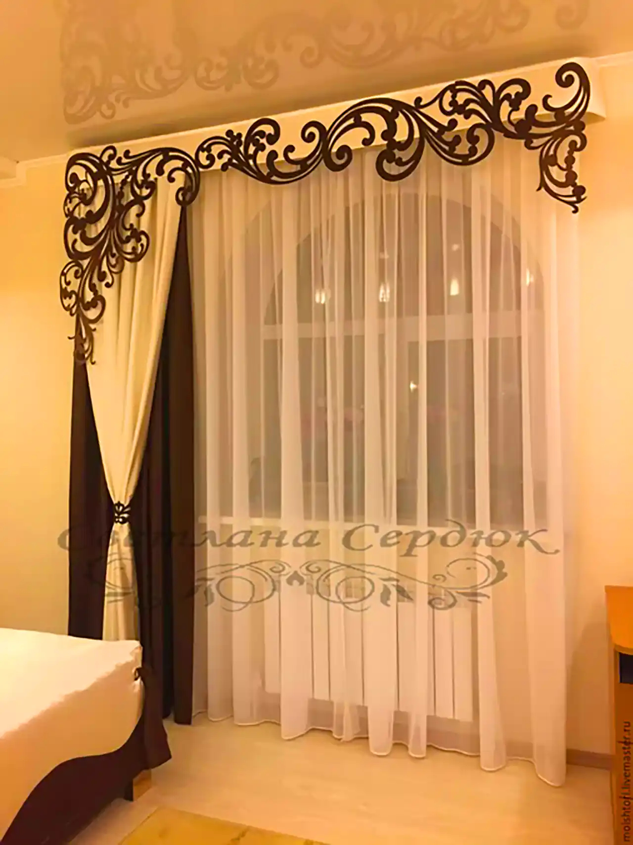 مدل پرده رنگی اتاق خواب