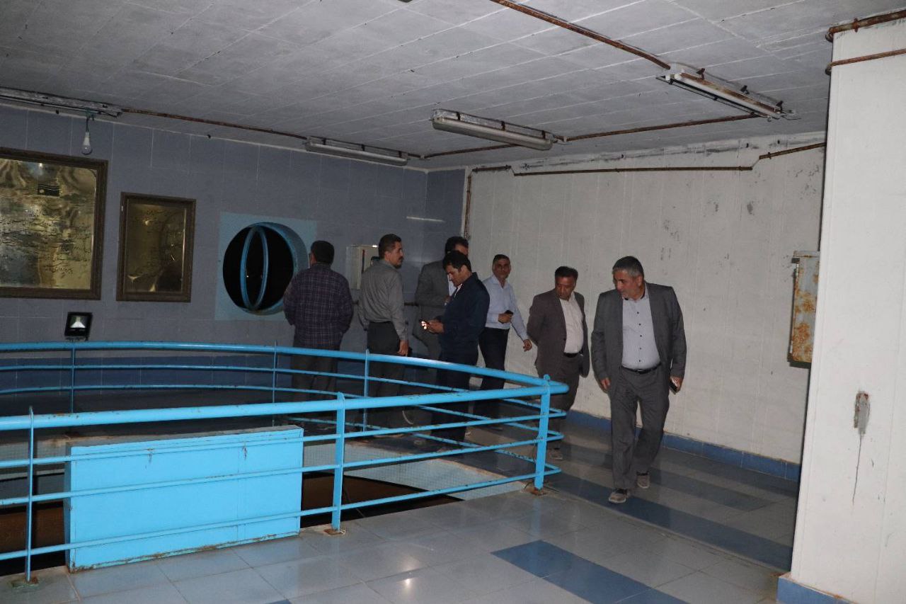 حضور معاون مهندسی شرکت آب و فاضلاب کشور در مشگین شهر