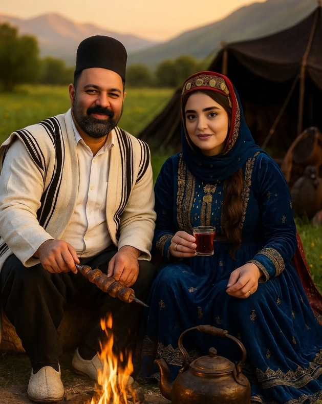 نرگس محمدی و علی اوجی