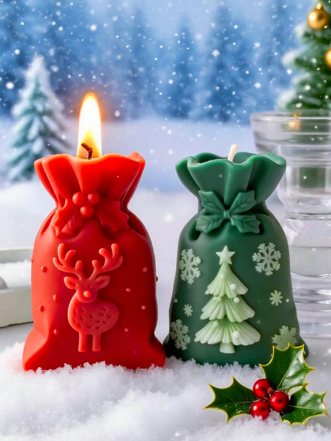 شمع فانتزی زیبا و جذاب