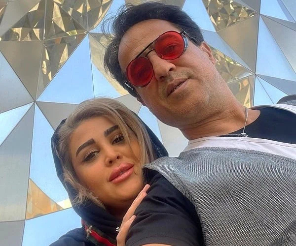 رامین راستاد و همسرش