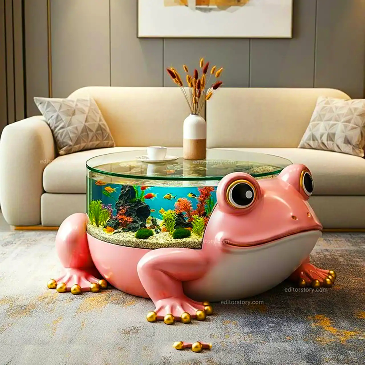 آکواریوم مدل مینی شیشه ای