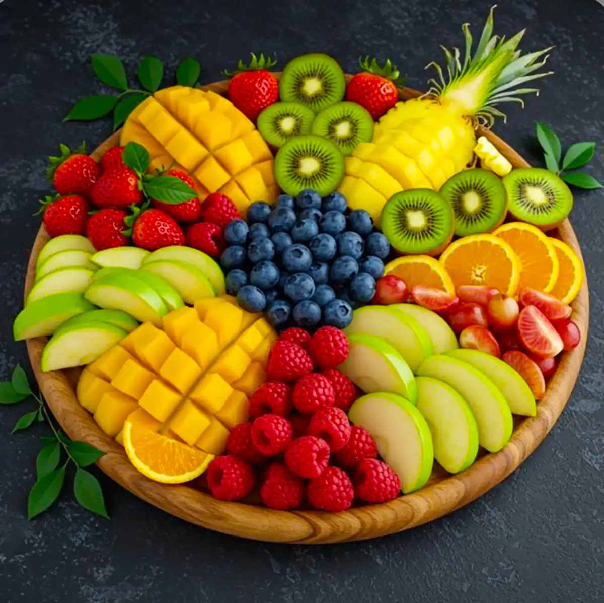 تزیین سینی میوه تابستانه