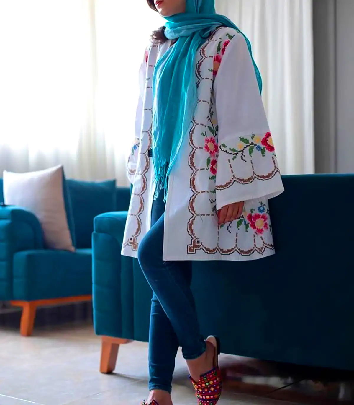 جدیدترین مدل های مانتو تابستانی نخی