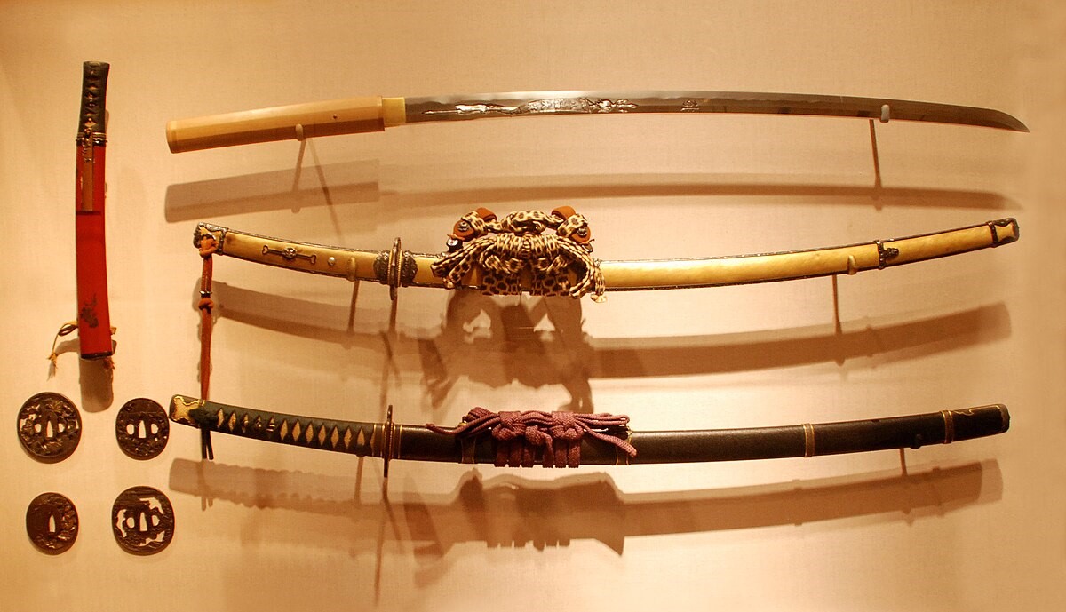 تیغه شمشیر های کاتانا