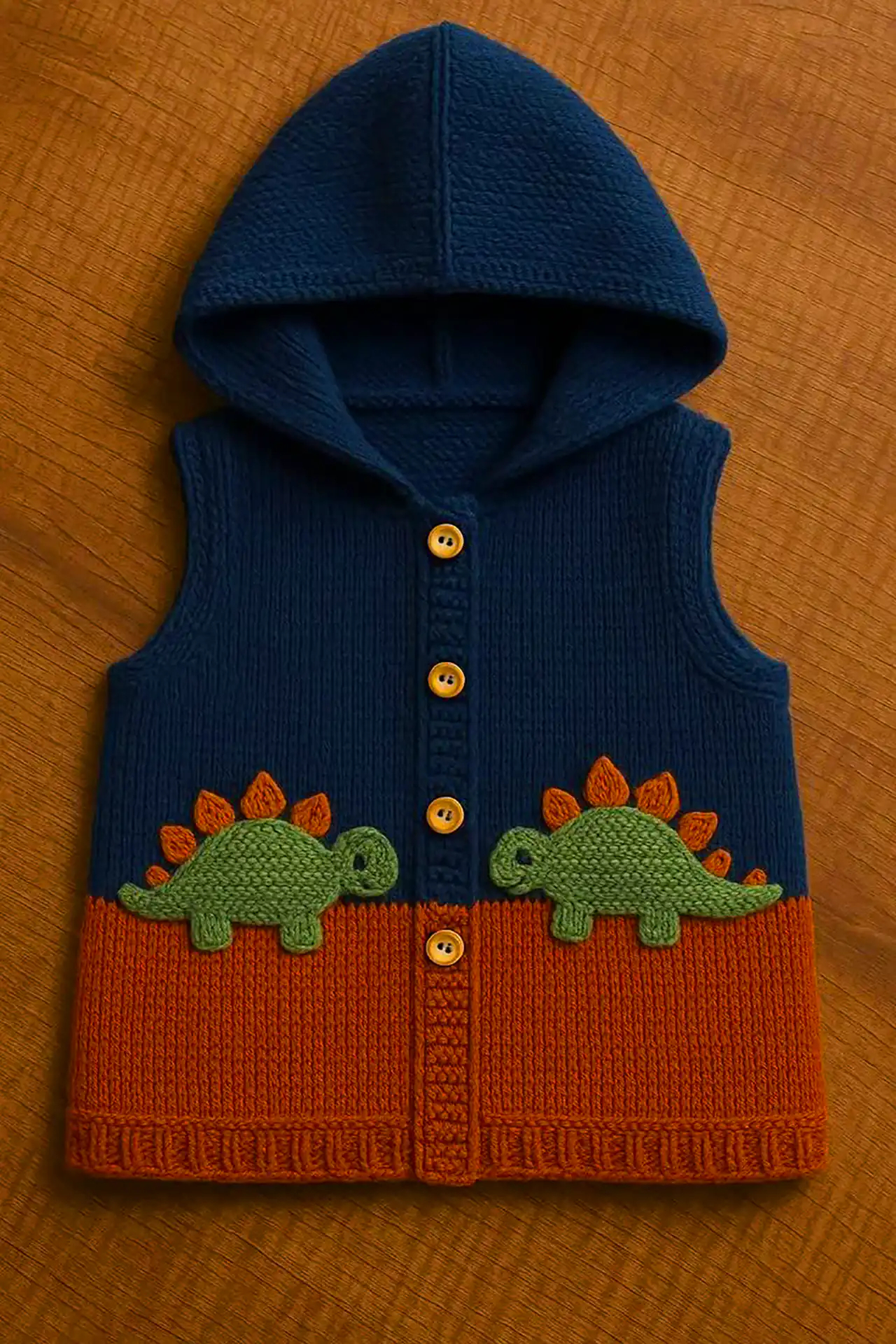 ژیله بافتنی بچه گانه