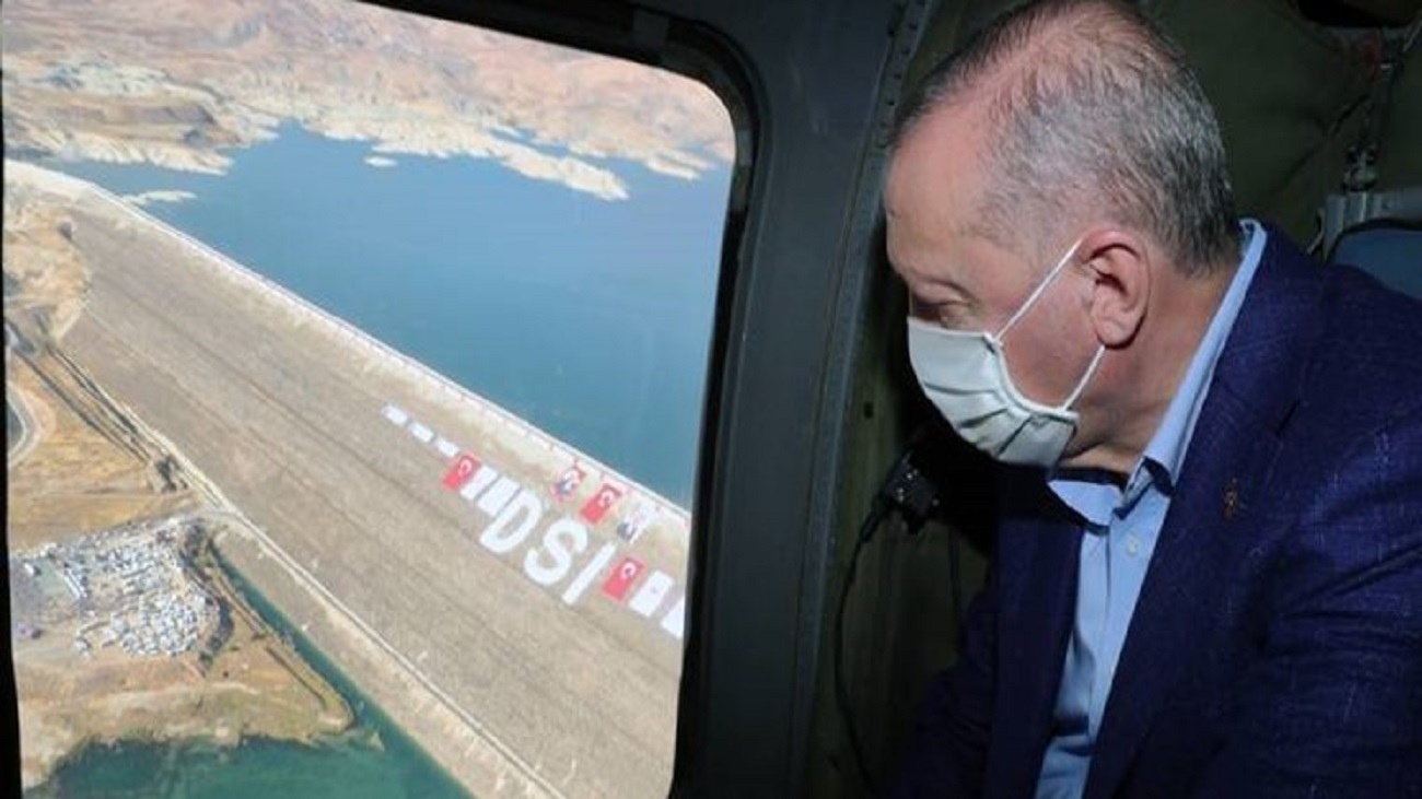 افتتاح رسمی "سد ایلیسو" با دستور اردوغان / تکمیل جنگ آبی ترکیه علیه کشورهای  همسایه